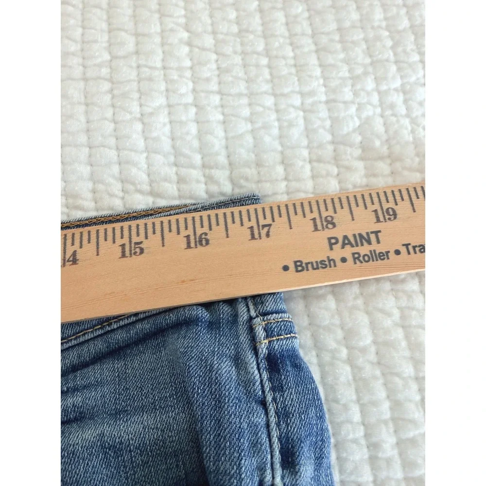 Polo Ralph Lauren Tompkins Skinny Crop Jeans Medium Wash Denim Size 31
